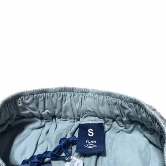 NWT Flan Labs 100% Lyocell Joggers Pants Men’s size Small in Light Blue - Picture 6 of 7